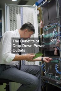 drop down power outlets